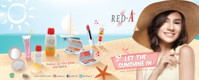 Lipstik Red-A, warna natural dan fresh untuk remaja