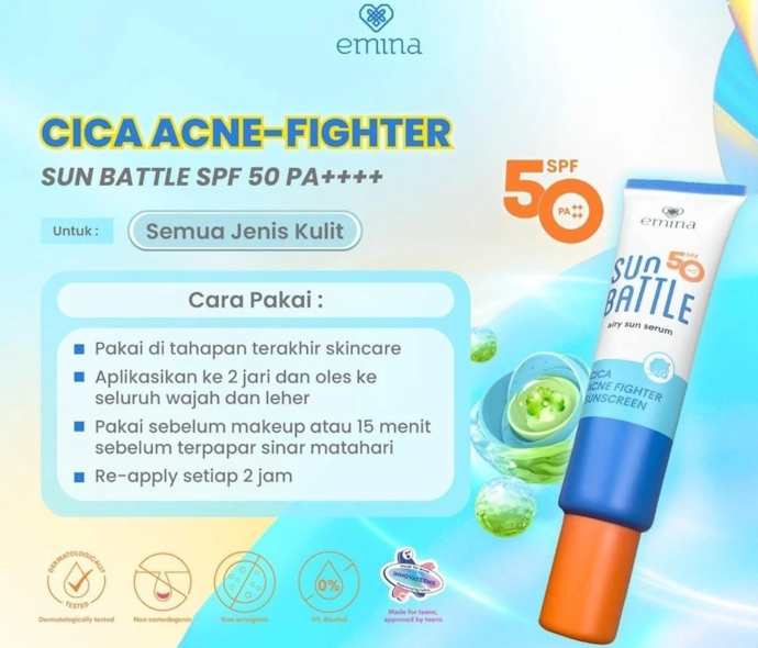 Apa kata dokter kulit: Cara memakai chemical sunscreen