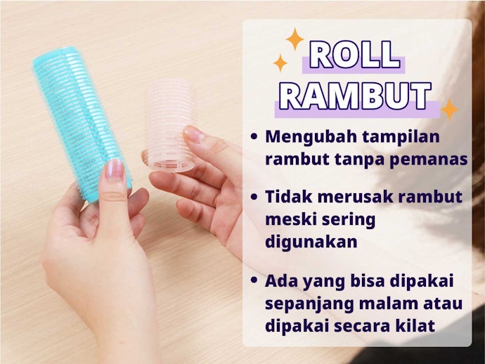 Apa fungsi roll rambut?