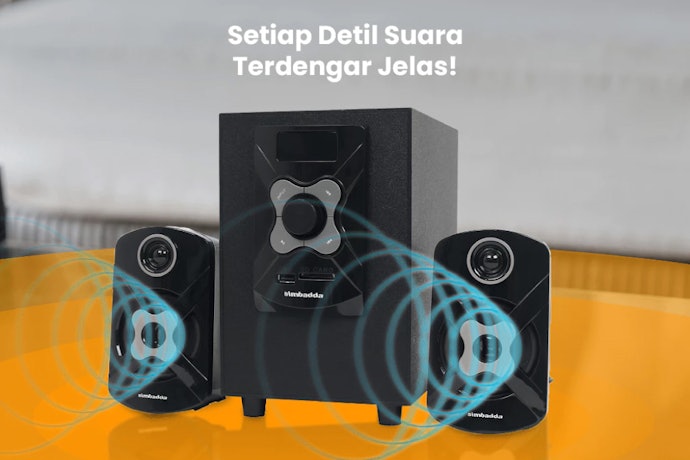 Simbadda, speaker lokal dengan suara menggelegar