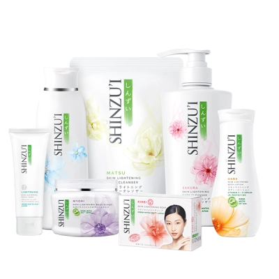 Apakah produk Shinzu'i bisa mencerahkan kulit?