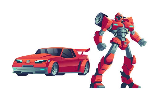 Untuk melatih imajinasi dan minat anak terhadap science fiction, dapatkan mainan robot yang bisa berubah bentuk seperti Transformers