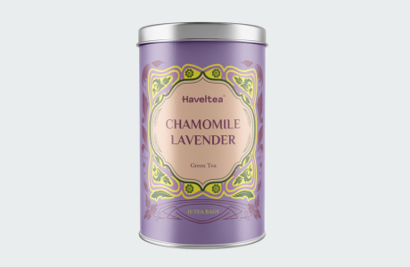 Pilih lavender tea dengan kemasan unik yang bisa dijadikan sebagai hadiah
