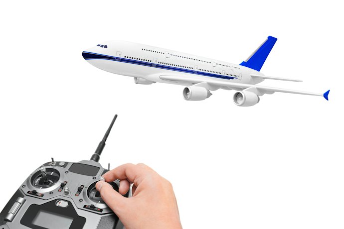 Pilih model yang keren seperti jet atau pesawat Boeing
