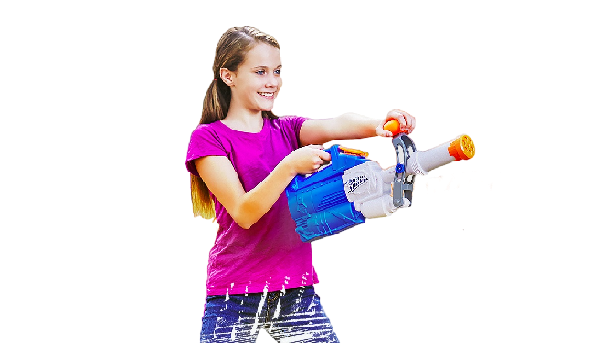 Untuk anak usia 6–7 tahun, utamakan seri Elite Jr dan Super Soaker