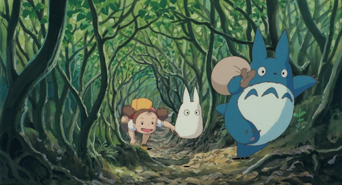 Untuk film animasi dengan warna yang menyejukkan hati, cek film dari Ghibli