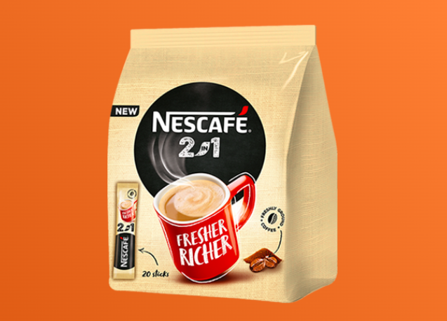 Nescafe 2 in 1, kopi instan yang lengkap dengan gula