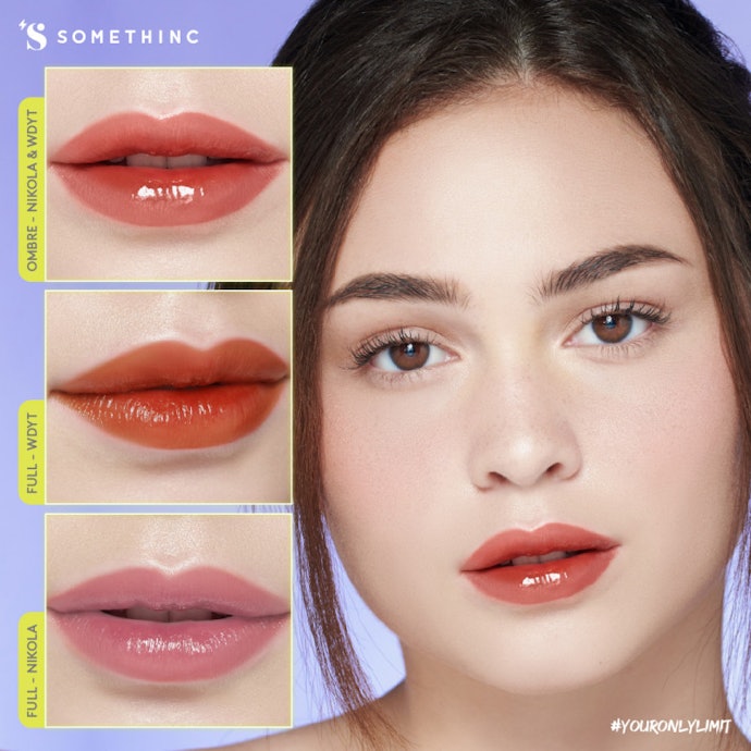 Lip tint, warna dan tekstur yang ringan untuk daily look