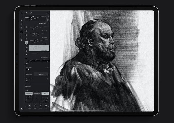 Customizable brush, untuk membuat goresan yang yang unik
