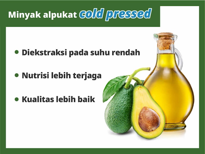 Cold pressed, kaya nutrisi dan berkualitas tinggi