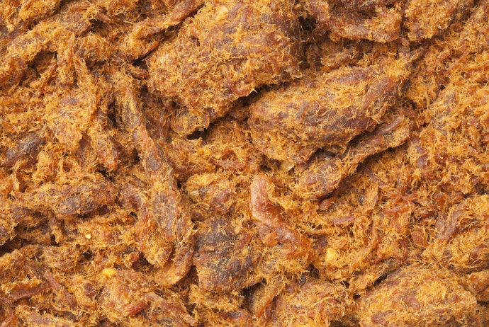 Abon ikan cakalang pedas, untuk dinikmati orang dewasa