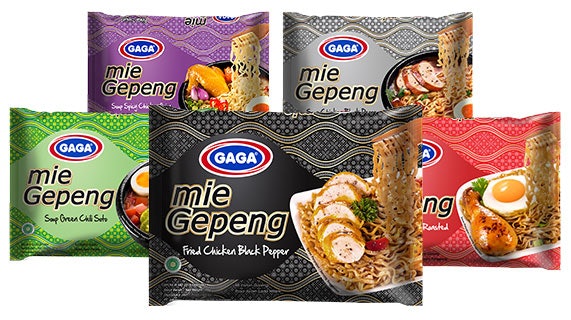 Gaga Mie Gepeng: Mie pipih yang dipadukan dengan rempah yang nikmat