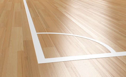 Lapangan parquet, berasal dari susunan-susunan kayu