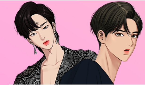 Manhwa, gambarnya banyak terinspirasi dari para K-POP idol