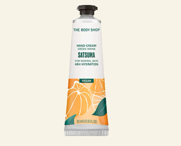 Untuk aroma yang uplifting, pilih Happy Hand Cream, Satsuma Hand Cream, dan Strawberry