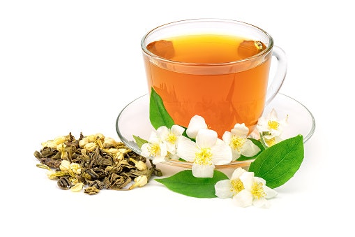 Jasmine tea: Perpaduan antara green tea dengan bunga melati
