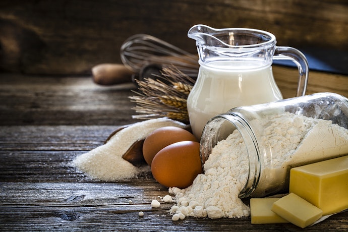 Cobalah kurangi takaran mentega, telur, garam, dan susu cair