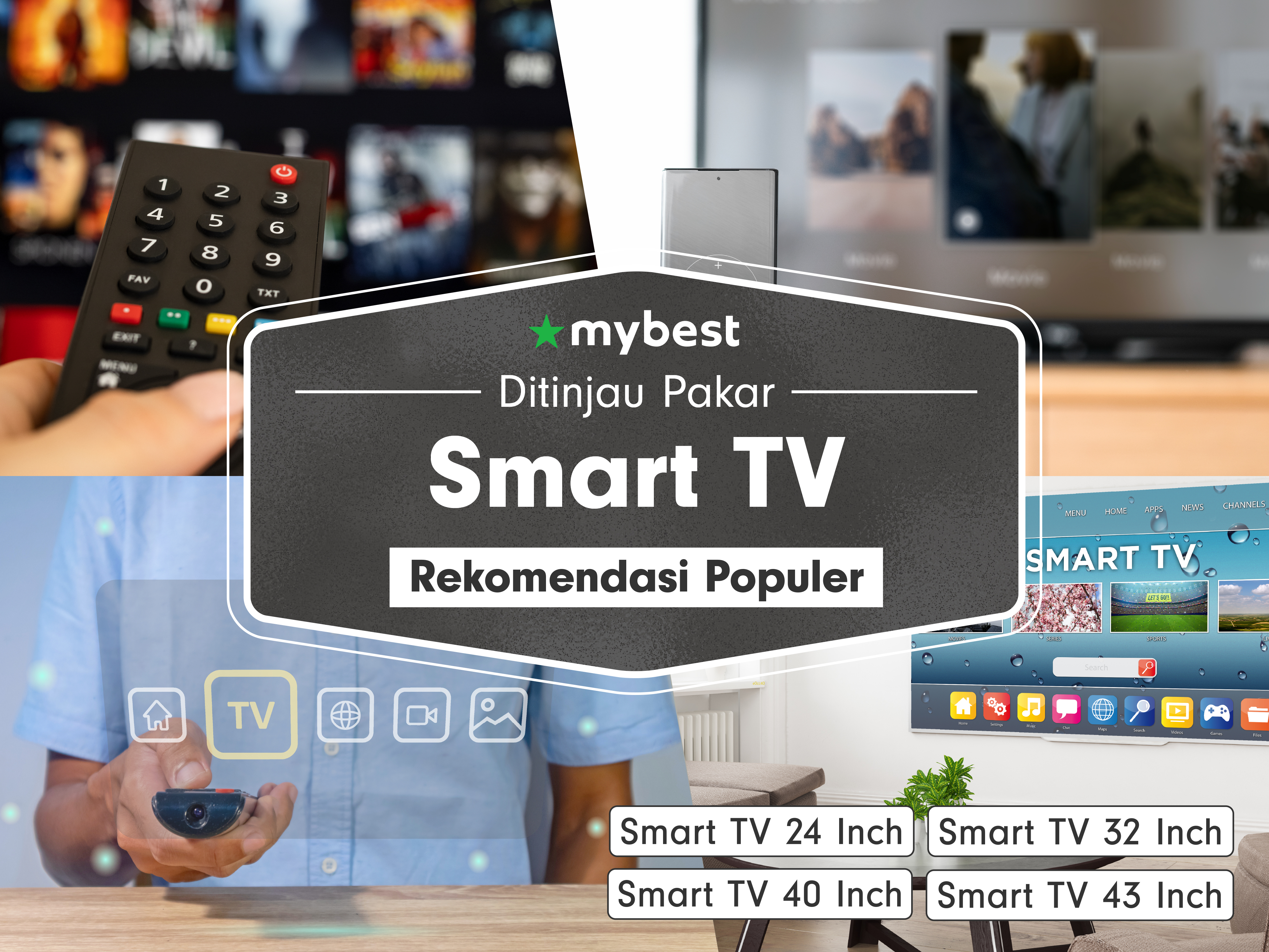 97 Rekomendasi Smart TV Terbaik [Bisa Netflix dan Youtube] (Terbaru