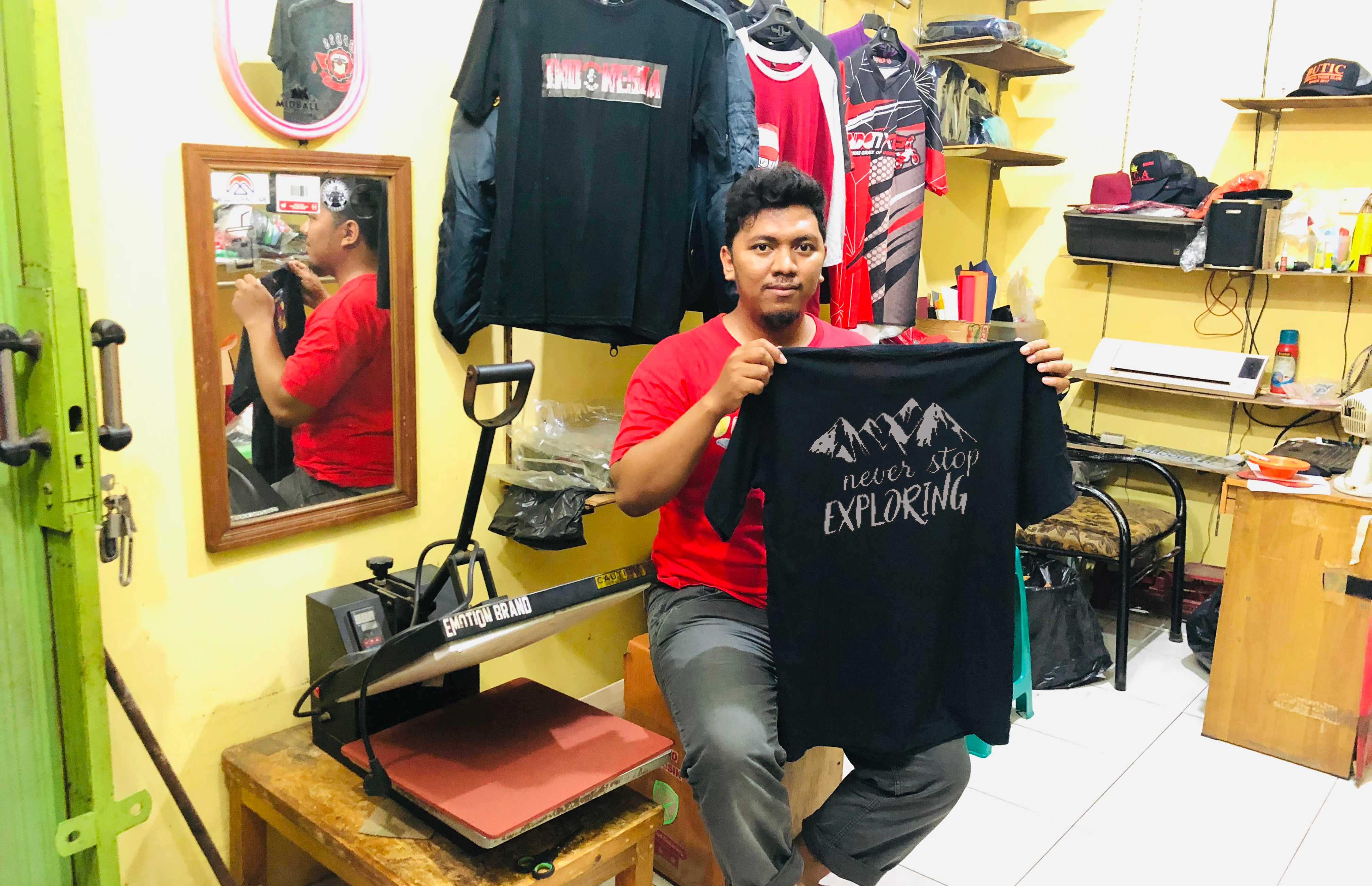 7 Rekomendasi Produk untuk Memulai Usaha Sablon Kaos Digital 