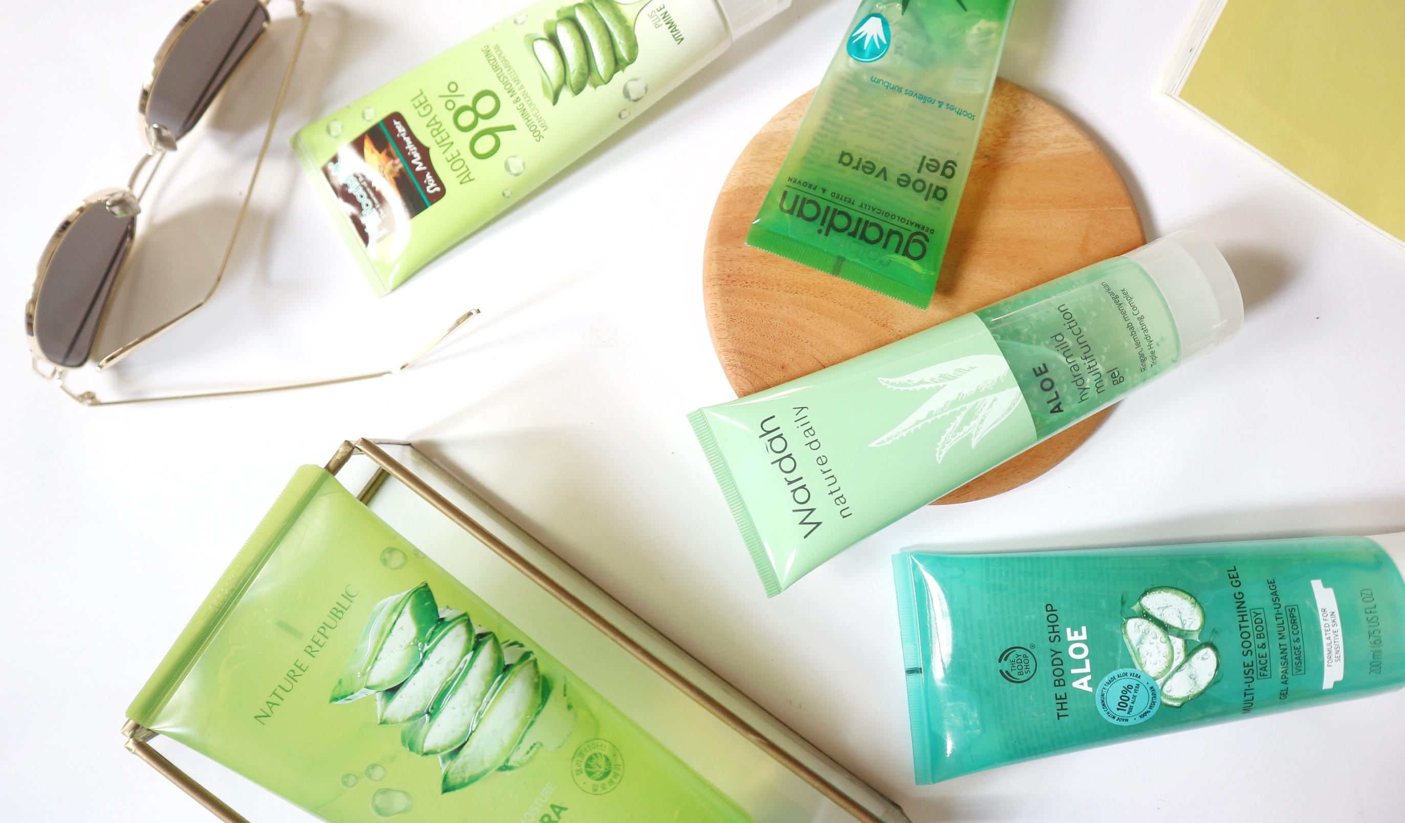 7 Rekomendasi Produk Aloe Vera Gel di Bawah 200 Ribu 