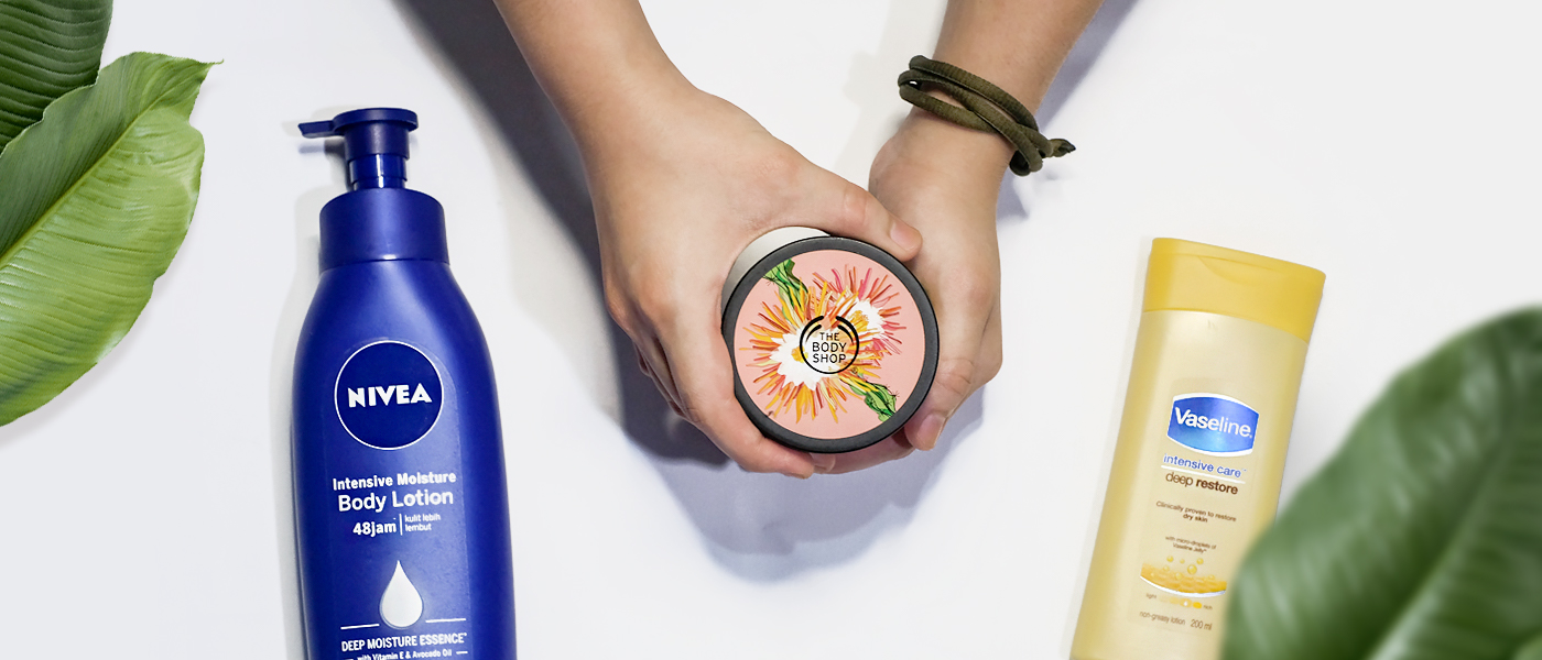 7 Rekomendasi Body Lotion untuk Kulit Kering 
