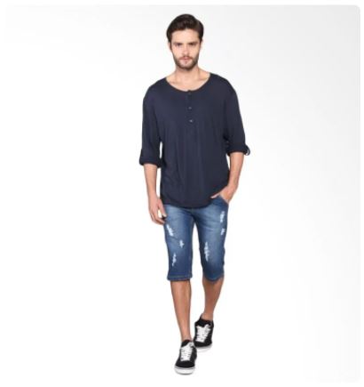 Bronco Denim Shorts Ripped 3142 Translation missing: id.activerecord.decorators.item_part_image/alt