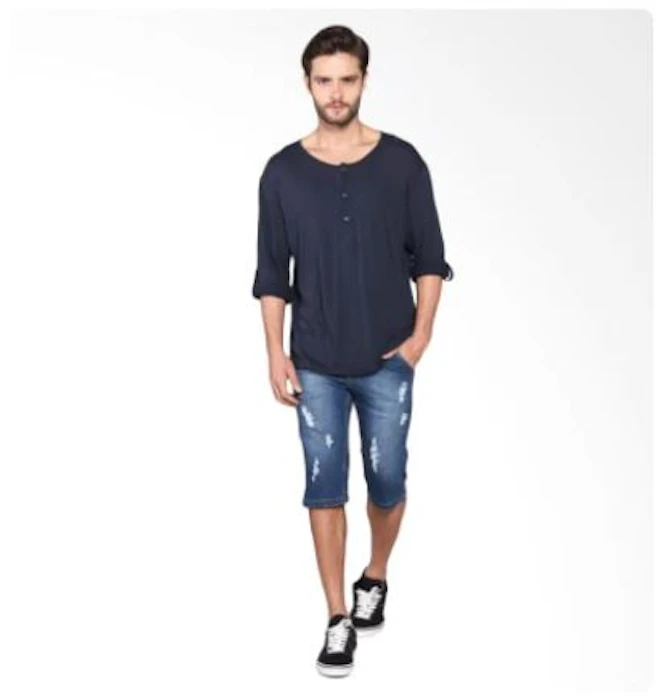 Bronco Denim Shorts Ripped 3142 Translation missing: id.activerecord.decorators.item_part_image/alt