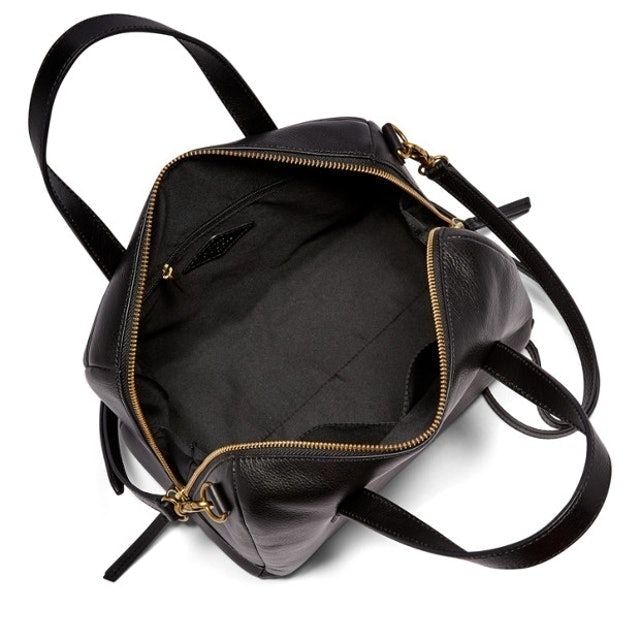 Fossil Sydney Satchel - Black Translation missing: id.activerecord.decorators.item_part_image/alt