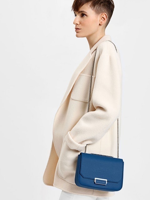 Charles & Keith  Classic Push-Lock Crossbody Bag Translation missing: id.activerecord.decorators.item_part_image/alt