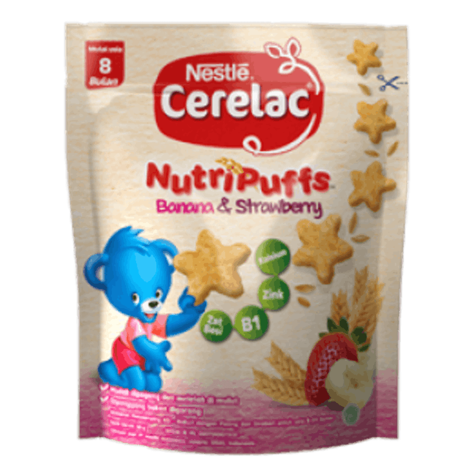 Nestlé Cerelac NutriPuffs Banana & Strawberry Translation missing: id.activerecord.decorators.item_part_image/alt
