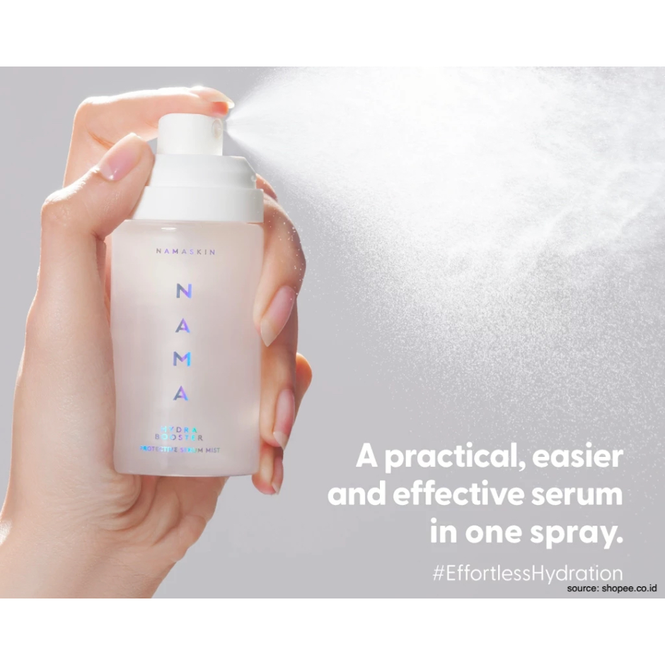 Nama Cantik Abadi Nama Hydra Booster Protective Serum Mist Translation missing: id.activerecord.decorators.item_part_image/alt