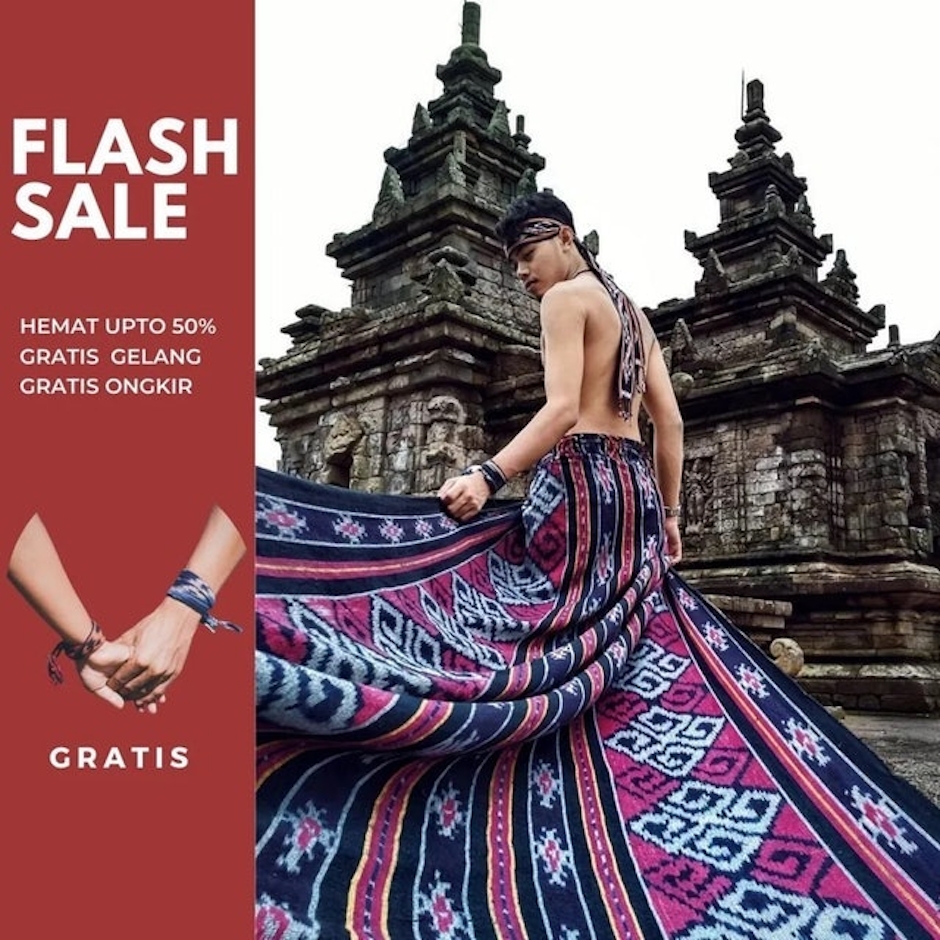 Awan Ethnic Craft Kain Tenun Blanket Etnik Nusantara 012 Translation missing: id.activerecord.decorators.item_part_image/alt