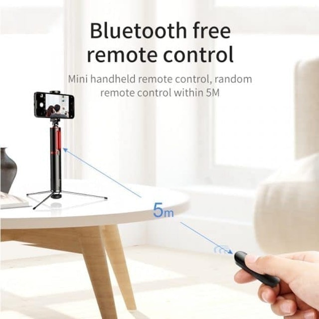 Baseus  Bluetooth Selfie Stick Portable Camera Tripod Translation missing: id.activerecord.decorators.item_part_image/alt
