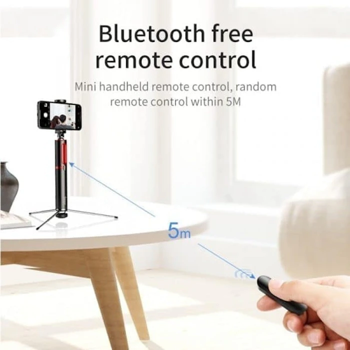 Baseus Bluetooth Selfie Stick Portable Camera Tripod Translation missing: id.activerecord.decorators.item_part_image/alt