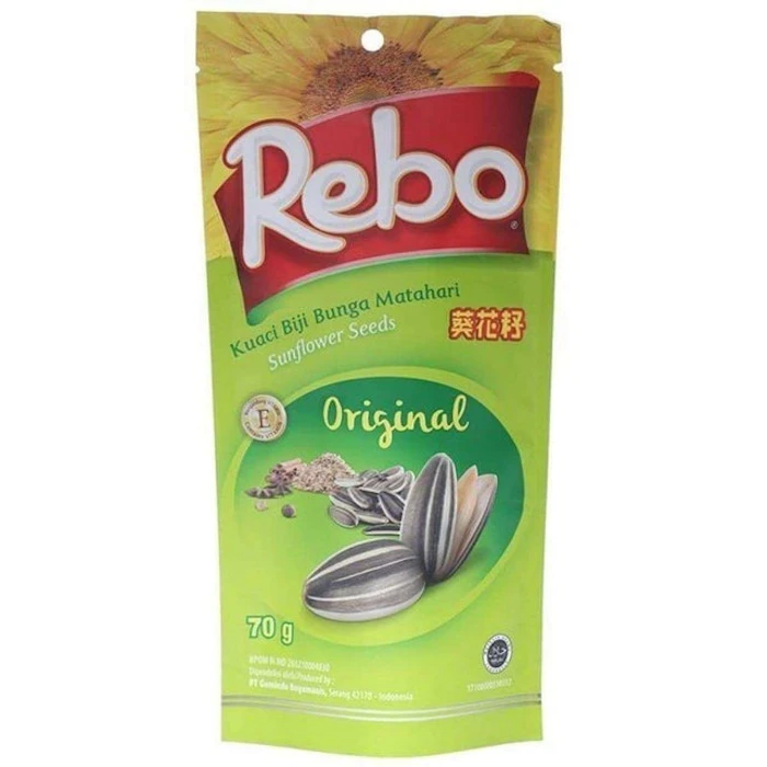Rebo Kuaci Biji Bunga Matahari Original (70 gr) Translation missing: id.activerecord.decorators.item_part_image/alt