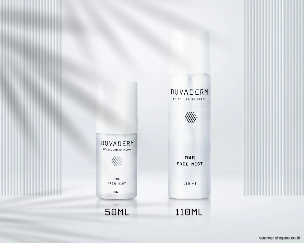GLORY COSMECEUTICALS INDONESIA DUVADERM MSM Face Mist Translation missing: id.activerecord.decorators.item_part_image/alt