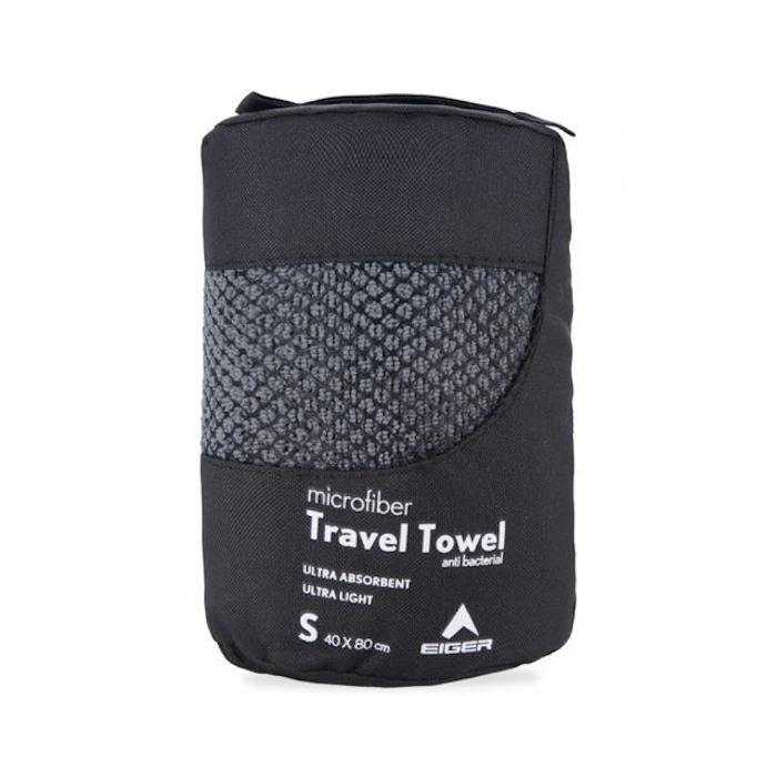Eiger Travel Towel - Grey S Translation missing: id.activerecord.decorators.item_part_image/alt