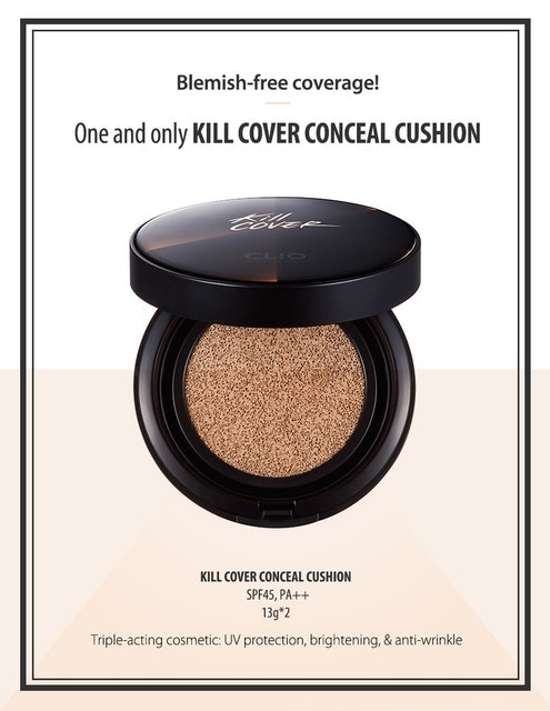 CLUBCLIO CLIO Kill Cover Conceal Cushion Translation missing: id.activerecord.decorators.item_part_image/alt