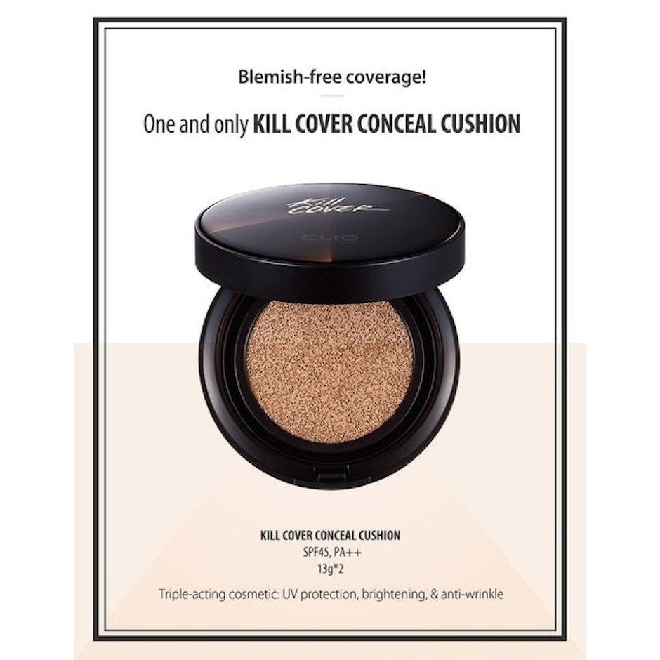 CLUBCLIO CLIO Kill Cover Conceal Cushion Translation missing: id.activerecord.decorators.item_part_image/alt