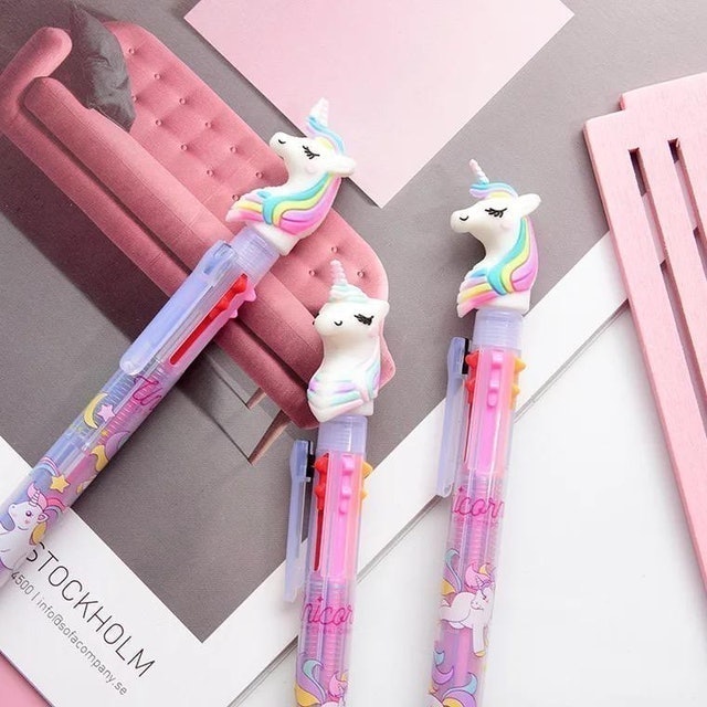 Pulpen Mekanik Unicorn Head 6 Warna Translation missing: id.activerecord.decorators.item_part_image/alt
