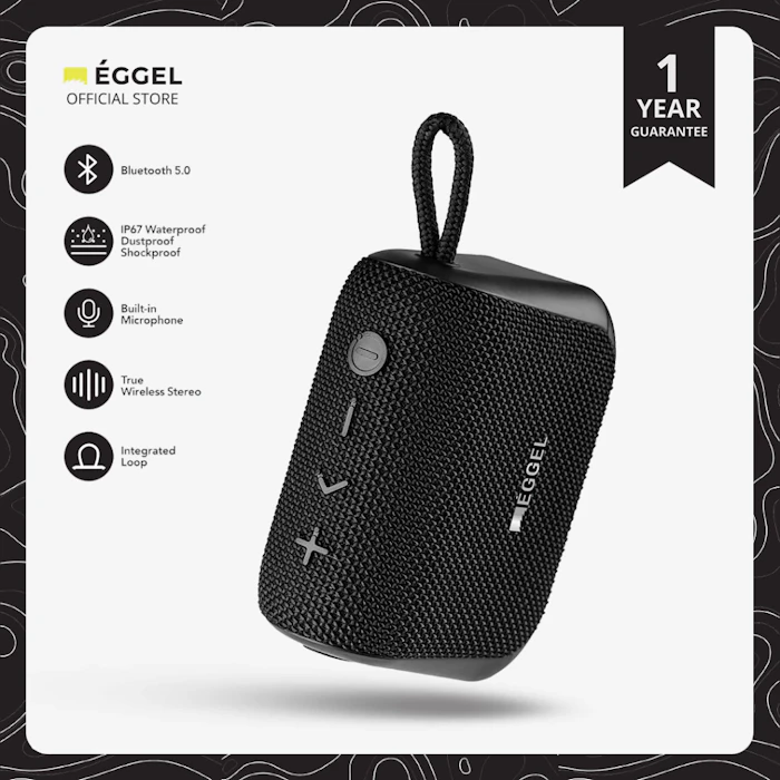 Eggel Fit 3 Waterproof Portable Bluetooth Speaker Translation missing: id.activerecord.decorators.item_part_image/alt