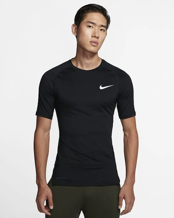 Nike Men's Short-Sleeve Top Pro Translation missing: id.activerecord.decorators.item_part_image/alt