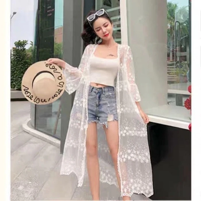 Cardigan White Breath Lace Translation missing: id.activerecord.decorators.item_part_image/alt