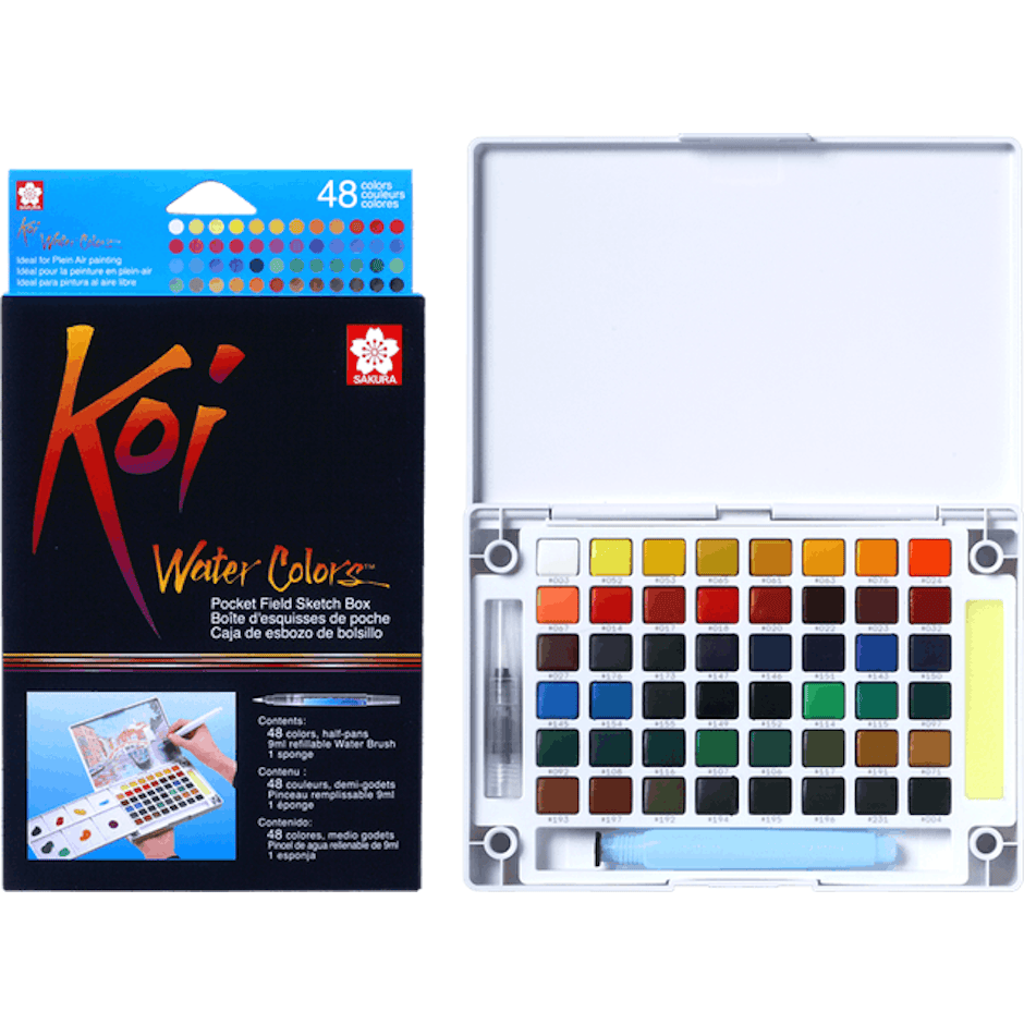 Sakura Koi Water Colors Pocket Field Sketch Box Translation missing: id.activerecord.decorators.item_part_image/alt