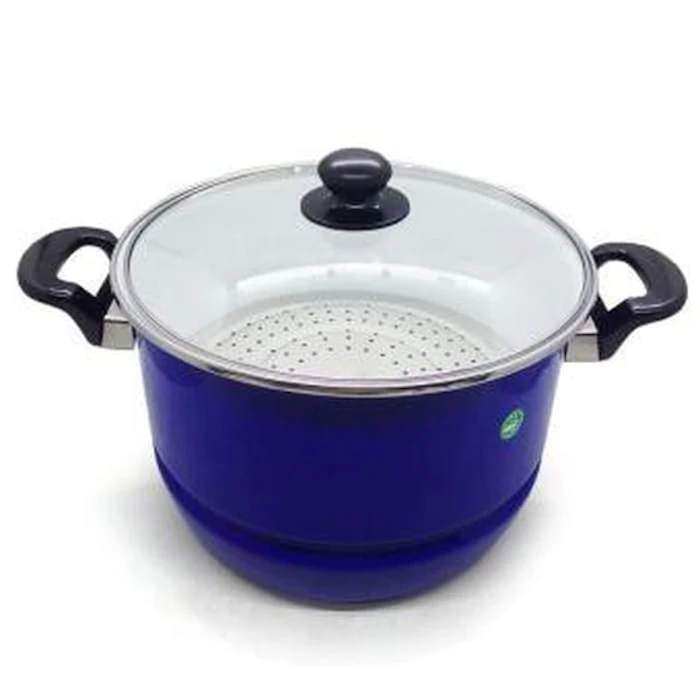 Maspion Stock Pot Ceria with Steamer Translation missing: id.activerecord.decorators.item_part_image/alt