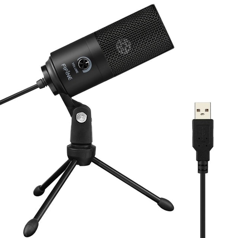 FIFINE MICROPHONE USB Microphone with Volume Dial Translation missing: id.activerecord.decorators.item_part_image/alt