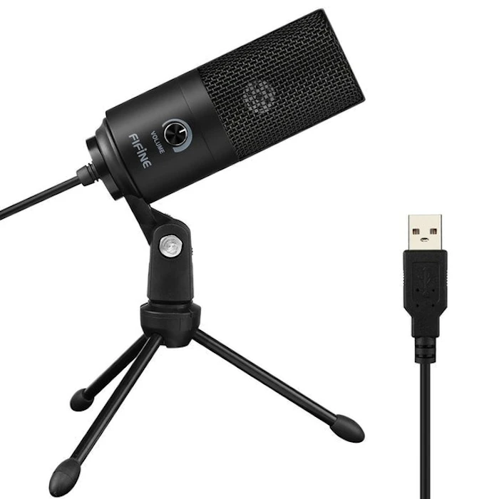 FIFINE MICROPHONE USB Microphone with Volume Dial Translation missing: id.activerecord.decorators.item_part_image/alt