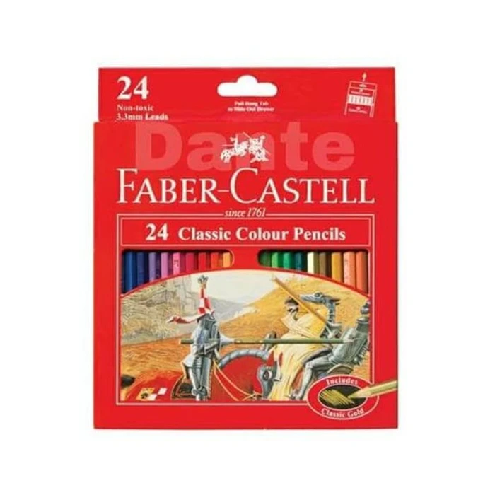 Faber-Castell 24 Classic Colour Pencils Translation missing: id.activerecord.decorators.item_part_image/alt