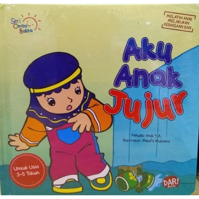 Andi Y.A. Seri Cerita Balita: Aku Anak Jujur Translation missing: id.activerecord.decorators.item_part_image/alt