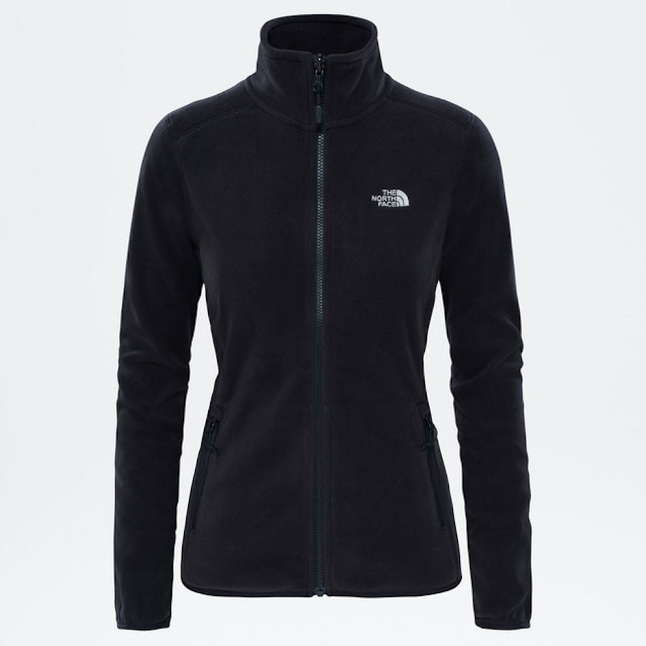 The North Face Women 100 Glacier Full Zippered Polar Translation missing: id.activerecord.decorators.item_part_image/alt